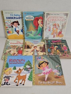 8 Little Golden Books